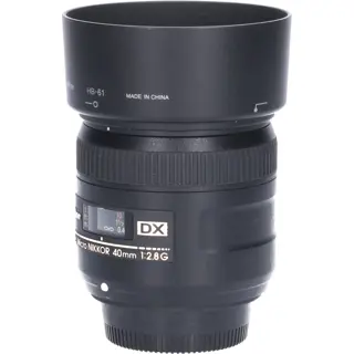 Tweedehands Nikon AF-S 40mm f/2.8G DX Micro CM1533
