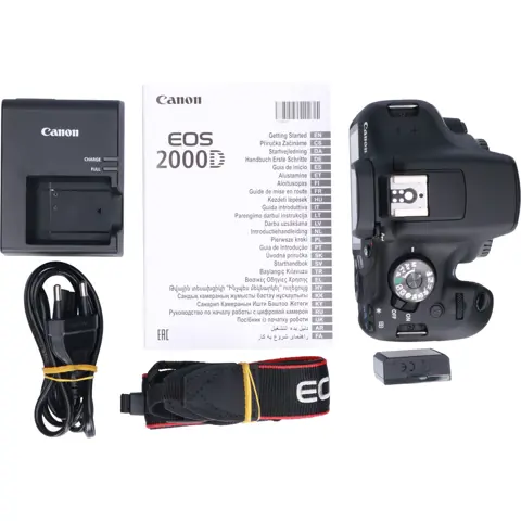 Tweedehands Canon EOS 2000D Body CM1789