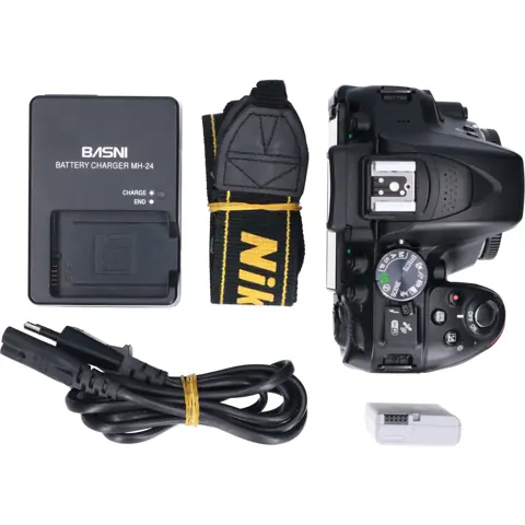 Tweedehands Nikon D5300 Zwart - Body CM1508