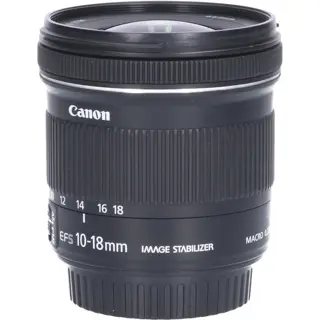 Tweedehands Canon EF-S 10-18mm f/4.5-5.6 IS STM CM1633