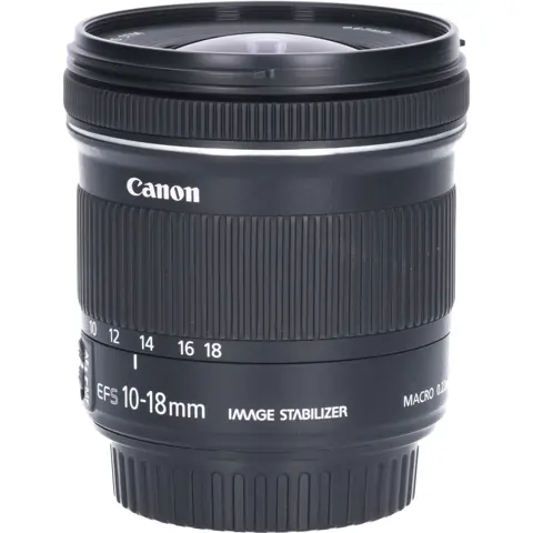 Tweedehands Canon EF-S 10-18mm f/4.5-5.6 IS STM CM1519