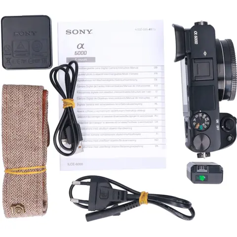 Tweedehands Sony A6000 Body Zwart CM1762