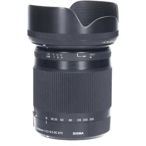Tweedehands Sigma 18-300mm f/3.5-6.3 DC OS HSM Macro Contemporary Nikon CM1921