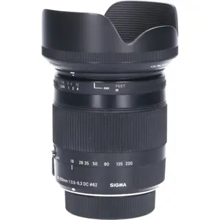 Tweedehands Sigma 18-200mm f/3.5-6.3 DC OS HSM Macro Contemporary Nikon CM1795