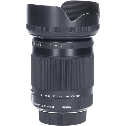 Tweedehands Sigma 18-300mm f/3.5-6.3 DC OS HSM Macro Contemporary Nikon CM1927