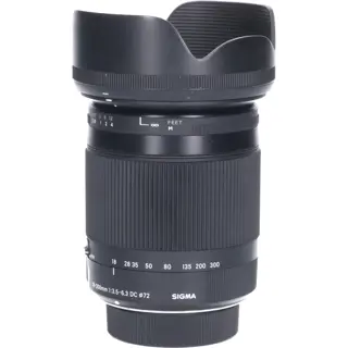 Tweedehands Sigma 18-300mm f/3.5-6.3 DC OS HSM Macro Contemporary Nikon CM1927