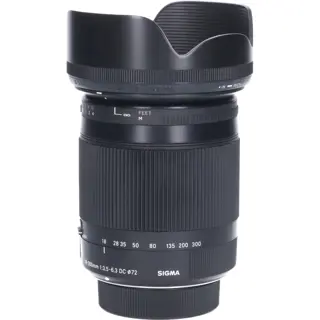 Tweedehands Sigma 18-300mm f/3.5-6.3 DC OS HSM Macro Contemporary Nikon CM2154