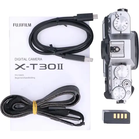 Tweedehands Fujifilm X-T30 II Zilver Body CM1231
