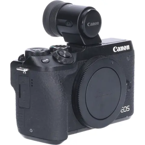 Tweedehands Canon EOS M6 Mark II Body + EVF-DC2 CM2242