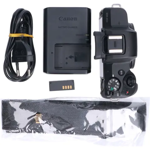 Tweedehands Canon EOS M50 Zwart Body CM0728