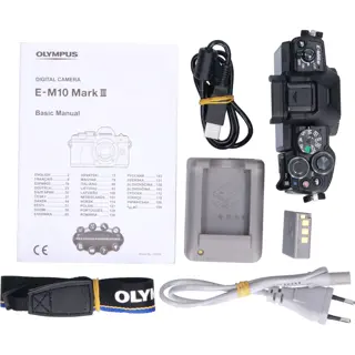 Tweedehands Olympus OM-D E-M10 Mark III Body Zwart CM0949