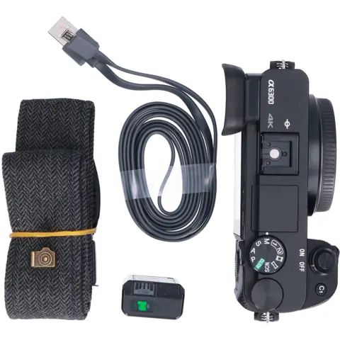 Tweedehands Sony A6300 Body Zwart CM1229