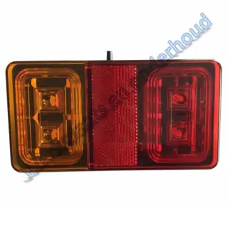 Led Achterlicht Rechthoekig 16 leds 15cm x 8cm