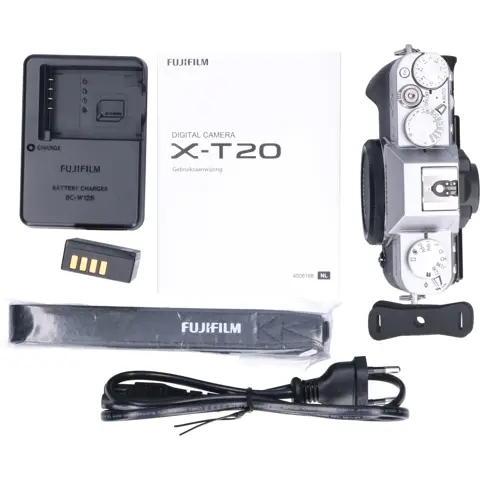 Tweedehands Fujifilm FinePix X-T20 Body Zilver CM0585