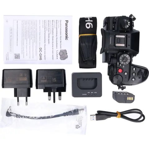Tweedehands Panasonic LUMIX DC-GH6 Body CM1266