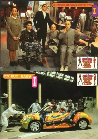 AUSTIN POWERS : THE SPY WHO SHAGGED ME lobbycard set