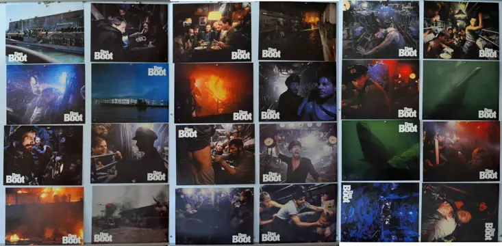 DAS   BOOT     lobbycard set.