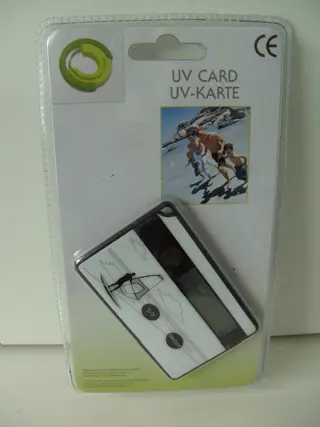 UV KAART (MEET DE UV straling bescherm uzelf en uw gezin!) NIEUW