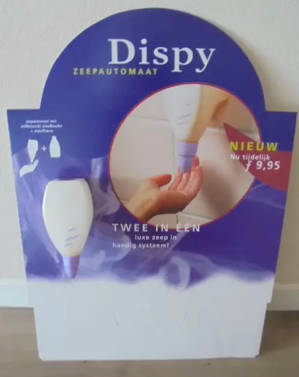 VOLLE DOOS ZEEPDISPENSER DISPY INCL HANDZEEP WANDMONTAGE 16 STUKS 100% NATUURLIJK