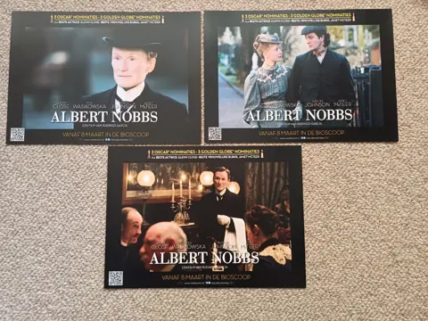 ALBERT   NOBBS     lobbycard set.