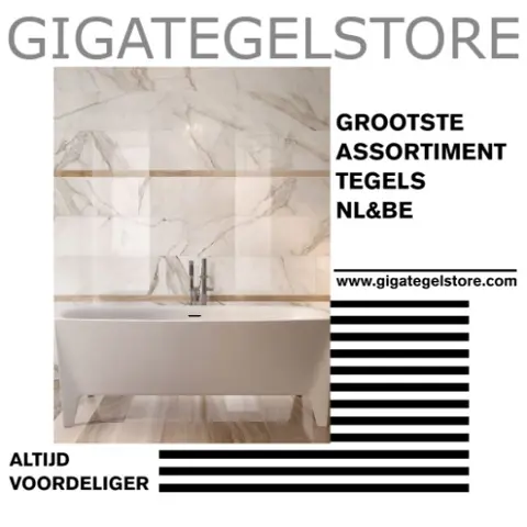 Elke zondag open. DE tegelzaak van Belgie en Nederland