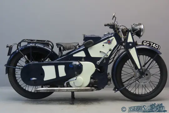 Ascot-Pullin 1929 Sports Utility 496cc 1 cyl OHV 3410