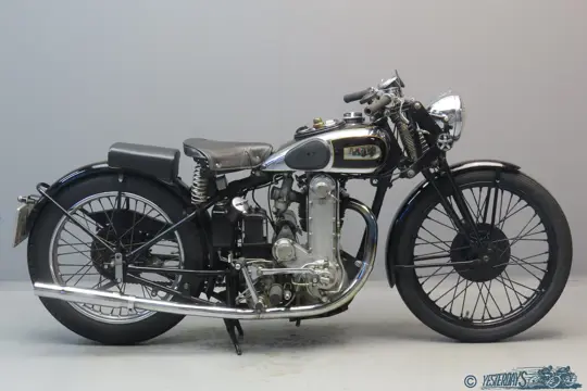 AJS 1936 model 36/10 498cc 1 cyl OHC 3402