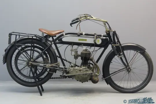 Humber 1914 3½ HP 499cc 1 cyl sv 3401