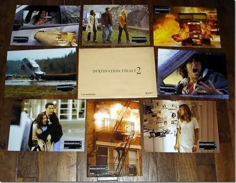 FINAL DESTINATION 2 lobbycard set.