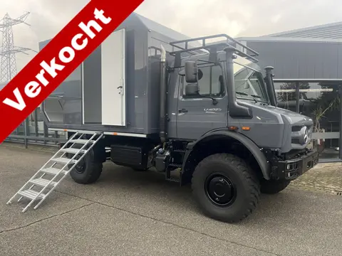 Unimog Mercedes Unimog U4023 5.1D Automaat EURO6e met Camper voorbereiding UNIEK 2 jaar levertijd!
