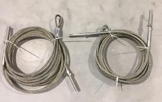 Staalkabel draaivrij voor hefbruggen