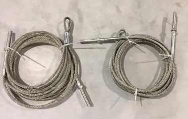 Staalkabel draaivrij voor hefbruggen