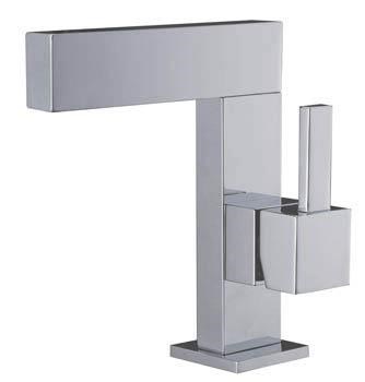 Vierkante wastafelkranen
