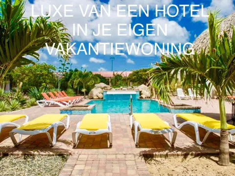 ARUBA 'CAMACURI RESIDENCE' VAKANTIEWONING MET HOTEL SERVICE