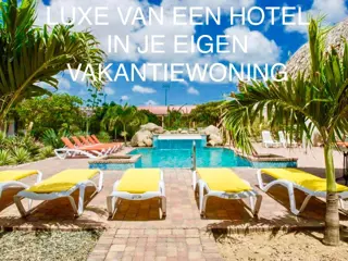 ARUBA 'CAMACURI RESIDENCE' VAKANTIEWONING MET HOTEL SERVICE