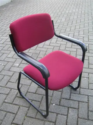 1x SET 4 conferentiestoelen