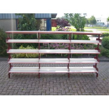 1x Stelling H152xB406xD55.cm.