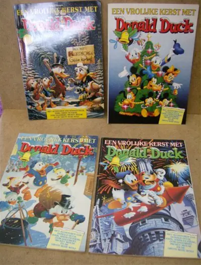 Kerst met donald duck