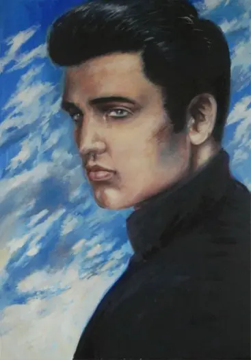 Elvis Presley Schilderij