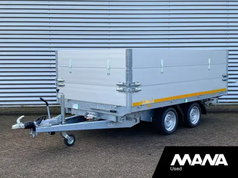 EDUARD Driezijdige Kipper 2 assen 330X180 cm Geremd 3500KG
