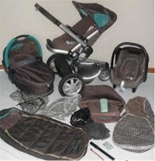 Stokke Xplory-kinderwagen complete set 2012