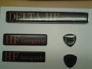 Lancia delta hf integrale emblemen