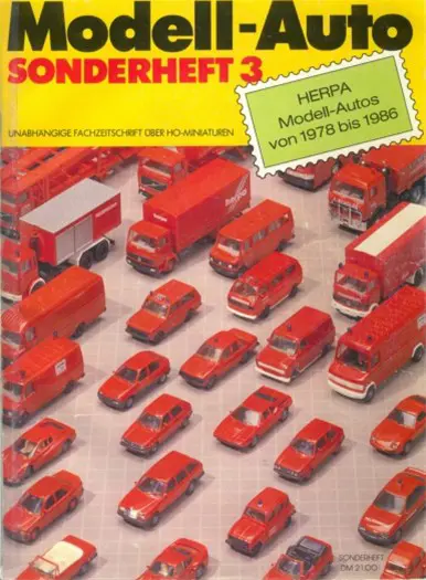 Hooft Catalogus Herpa van 1978 - 1986