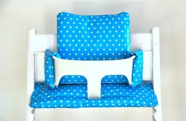 Stokke tripp trapp kussen stoelverkleiner Stars Aqua