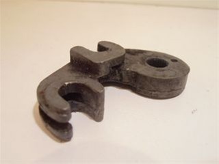 Koppelingsstarthevel puch maxi half rond 2eh