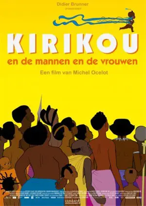 KIRIKOU EN DE MANNEN EN DE VROUWEN filmposter.