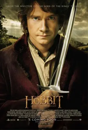 THE HOBBIT : AN UNEXPECTED JOURNEY filmposter.