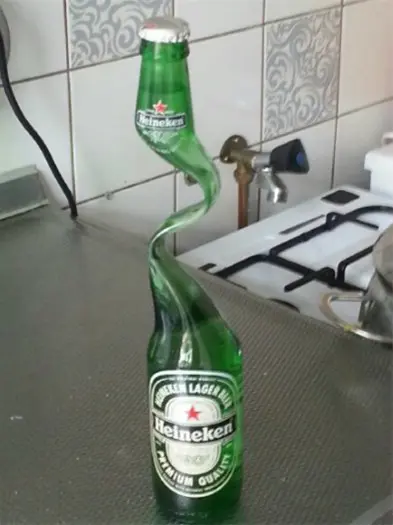 Zeer bijzondere bierflesjes