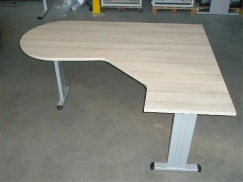 1x Hoekbureau 180xD80x140x60