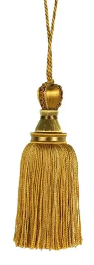 Sierlijke sleutelkwast in diverse kleuren.